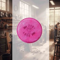 방진필터 2EA 분진필터 현장작업필터 방진교체필터 교체용방진필터 단체납품필터 방진마스크필터