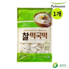 풀무원 찰 떡국떡, 1개, 1kg