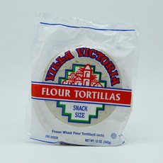 글로벌 냉동 밀 또띠아 6인치 340g, 1개
