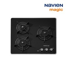 SK매직 빌트인 3구 가스레인지 과열방지, LNG, GRB-6303