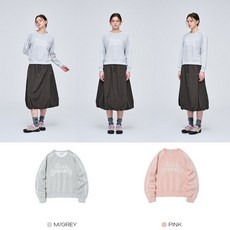 여성)레이스라인장식맨투맨 ITZ3TM53A