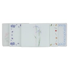미국코렐 강화유리 도마 소형 1P 내열 유리도마, 1개, 쉐도우아이리스