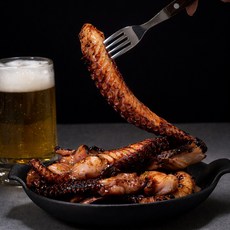 가문어 통족 120g 버터구이 세트 문어안주 술안주 캠핑 혼술 간편조리, 1개, 문어120g 5팩+버터 5개세트 (가성비)