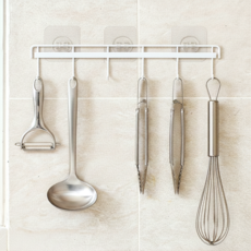 아르본드 깔끔정돈 강력접착 후크걸이, 화이트, 1개