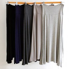 마미누리임산부치마 A라인 TR 후레아 롱스커트 빅사이즈 임부복 177127