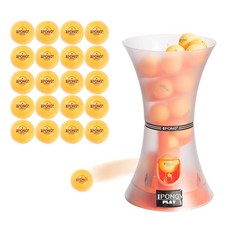 IPON 온g Play 탁구 트레이너 로봇 ABS 트레이닝 볼 20개 오렌지 148120, 1개