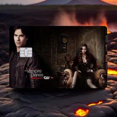 뱀파이어 일기 카드 스킨 스티커 은행 방수, 1개, 10. z5