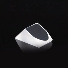 일반적인 전산탕 맞춤형 하프 펜타프리즘 광학 코팅 가공 유리 렌즈 프리즘 한쪽은 검은색