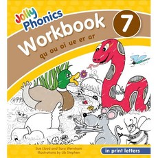 Jolly Phonics Workbook 7: In Print Letters (American English Edition) : 정자체 (in print letters)