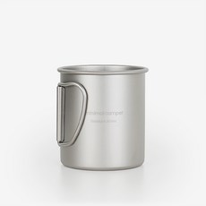 미니멀캠퍼 퓨어 티타늄 캠핑 머그 300ml, 1개