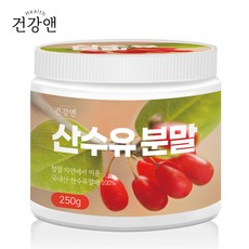 건강앤 국내산 산수유 분말 100%, 250g, 1개