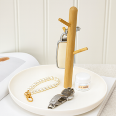 옥타기지 우드 트리형 악세사리 정리 트레이, 화이트