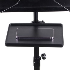 보면대 보조 선반 거치대 악보대용 홀더 트레이 마이크 스탠드, 1개