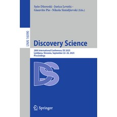(영문도서)Discovery Science: 28th International Conference DS 2025 Ljubljana Slovenia ... Paperback, Springer, English, 9783032054609