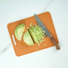 소노리떼 국산 실리콘 도마 파스텔 살균 열탕소독, 카멜옐로, 1개