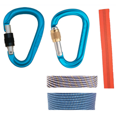 ROCK EMPIRE / AUSTRIA ALPIN / Xmonster 登山訓練五合一套餐, 藍, 1套