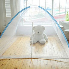 L원터치 모기장 침대 텐트 방충망 1인용 2인용 가족 사이즈, E원터치모기장 2-3인