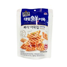 사조 빠삭 어묵칩 오리지널 고함량 어묵스낵, 5개, 40g