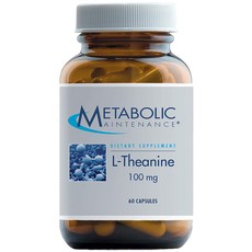 METABOLICMAINTENANCE L-茶氨酸 100mg 膠囊, 60顆, 1罐