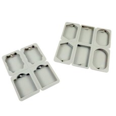 굿샵 실리콘 몰드 석고방향제몰드, 4구