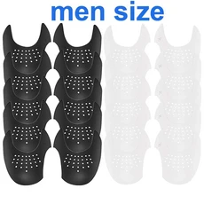 주름 방지 보호대 스니커즈 벤딩 크랙 토 캡 지지대 스포츠 신발 스트레처 접힘 보호 20 개 10 쌍, 06 Mixing  -10pairs L