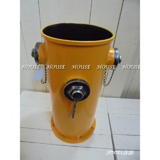 House傢飾館 工業風鐵製消防栓造型傘桶/傘架/傘筒-黃 限量款/新發售, 1個