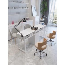 네일 시술대 높이 조절 작업대 쇼파 전문가용 선반 패디 살롱 사장 손목