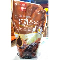 달콤한 우스타돈까스소스 경양식 오므라이스소스 2kg, 1개