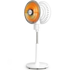 휴앤봇 업소용 선풍기형 하이라이트 전기 히터 난로 양면 대형 HNB-M20HLH