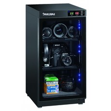 SAMURAI 60公升電子防潮箱，數位電子控制防潮防霉，攝影器材收納, 1個, GP5-60L