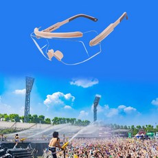 쥬니버스 안티포그 다용도 투명 방수 고글, 1개