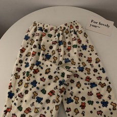 [17종/몽글 수면바지 모음전_차분포근 ver.] 극세사 잠옷 바지 총출동