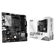 ASRock 華擎 B550M Pro-A Micro-ATX 主機板 MB7010, 單一商品