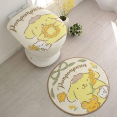 SANRIO 2 SB-620-S 폼 폼 푸딩 화장실 점 세트 화장실 화장실 매트 온수 세척