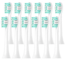 필립스 HX3120 칫솔용 교체 부드러운 강모 브러시, 03 12PCS