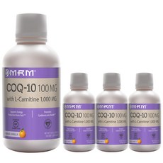 MRM 輔酶CoQ10左旋肉鹼錠粉, 4個, 480毫升