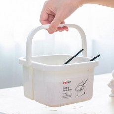 DELI 델리 미술 팔레트 붓통 73874, 1개, 73874(단일상품)