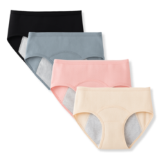 바디스윗 면스판 샘방지 안심 주니어 위생팬티 4종