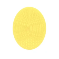 1/2/4pcs 소프트 실리콘 페이스 브러쉬 클렌저 및 마사지 수동 엑스 폴리 에이 팅 스크러버, 11 Yellow