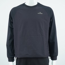 [국내정식매장] 아이더 긴팔 EIDER WOOBY (우비) 여성 우븐 라운드 티셔츠 (Black)