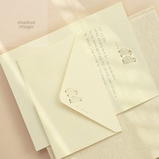 마켓마고25 편지지세트 from the sea 감성편지지, 02 하프물범