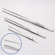 수초 심기 핀셋 27cm 직선형 어항 꾸미기 청소 집게, 1개