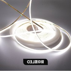 미즈누아 5V COB 초슬림 LED바 50cm 간접조명 디자인 인테리어 주방 간판사인, 화이트/50cm