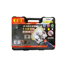 OPT 多功能防塵罩鑽孔器 鎢鋼異刃 適用於崁燈挖孔, 1個