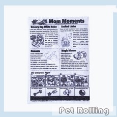 Pet Rolling 狗狗玩具 耐咬磨牙 解悶發聲 報紙響紙玩具 泰迪柯基 中小型寵物用品, 1個, 【1件自嗨】耐咬響紙報紙