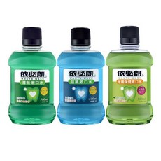 依必朗漱口水清新薄荷500ml+175ml, 1個