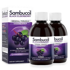 Sambucol 삼부콜 블랙 엘더베리 시럽 230ml 2개 1세트