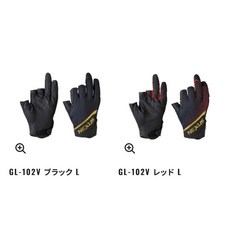 SHIMANO GL-102V NEXUS 三指手套 釣魚手套 防滑透氣 桃園東區釣具, 黑金色,2XL, 1個