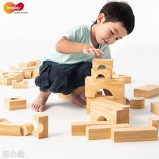 Weplay 軟質木紋積木 - 68件 建構 軟積木, 1個