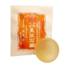 아리마 온천 온천수 함유 카메지루시 카메인 아리마 온천 금천 비누 (무향), 100g, 1개입